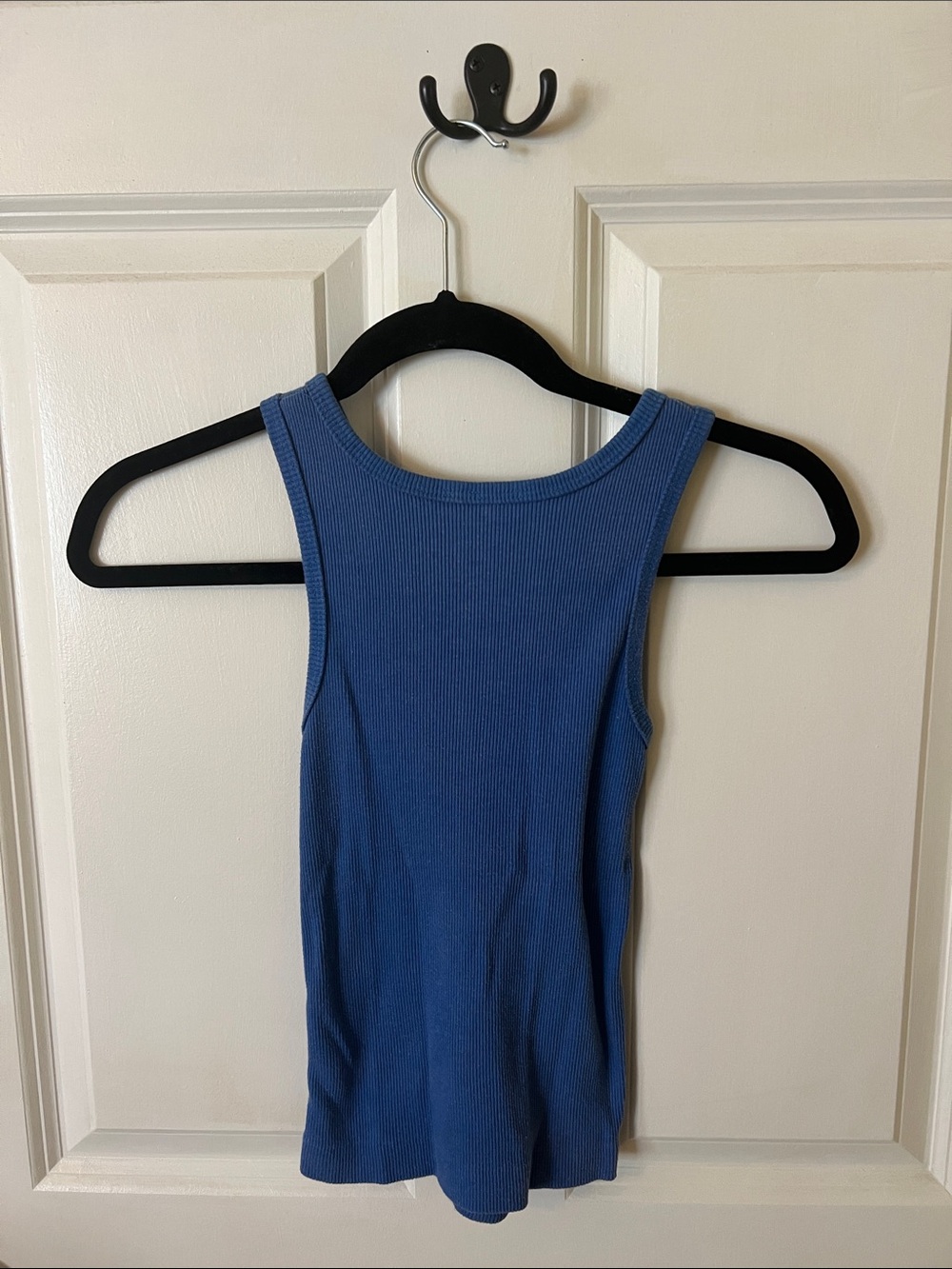 Vintage Criss Cross Back Crop Tank Top